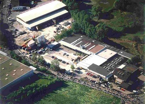 Groansicht - Unsere Fabrikationshallen heute - Auenansicht